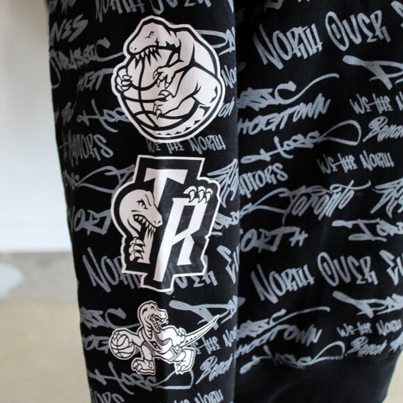 Mitchell and Ness NBA Meaningful Words Toronto Raptors Hoodie - Picture 4 of 6